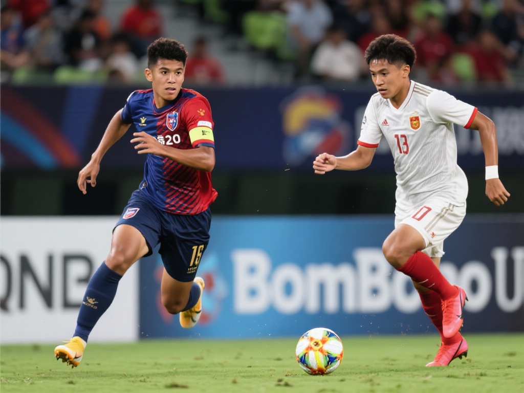 本场比赛的两个焦点人物无疑是某某队的年轻